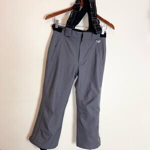 Karbon snow pants ski snowboard kids pants size 6 gray